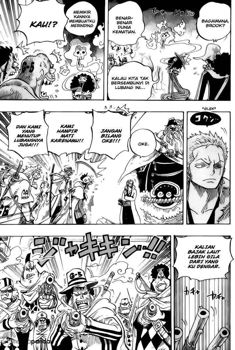 One Piece Chapter 678 page 8