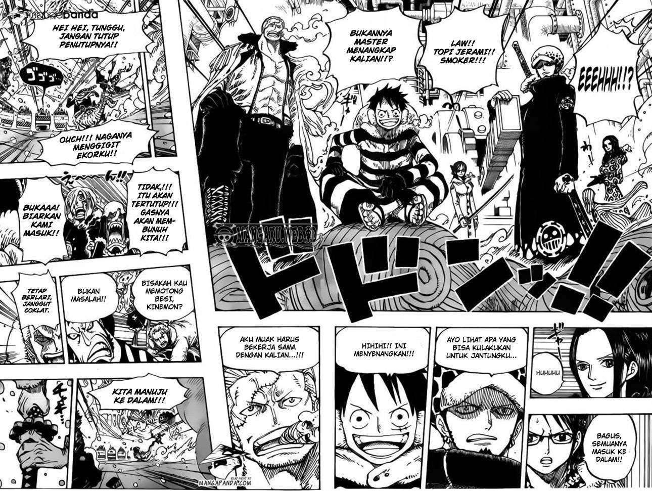 One Piece Chapter 677 page 16