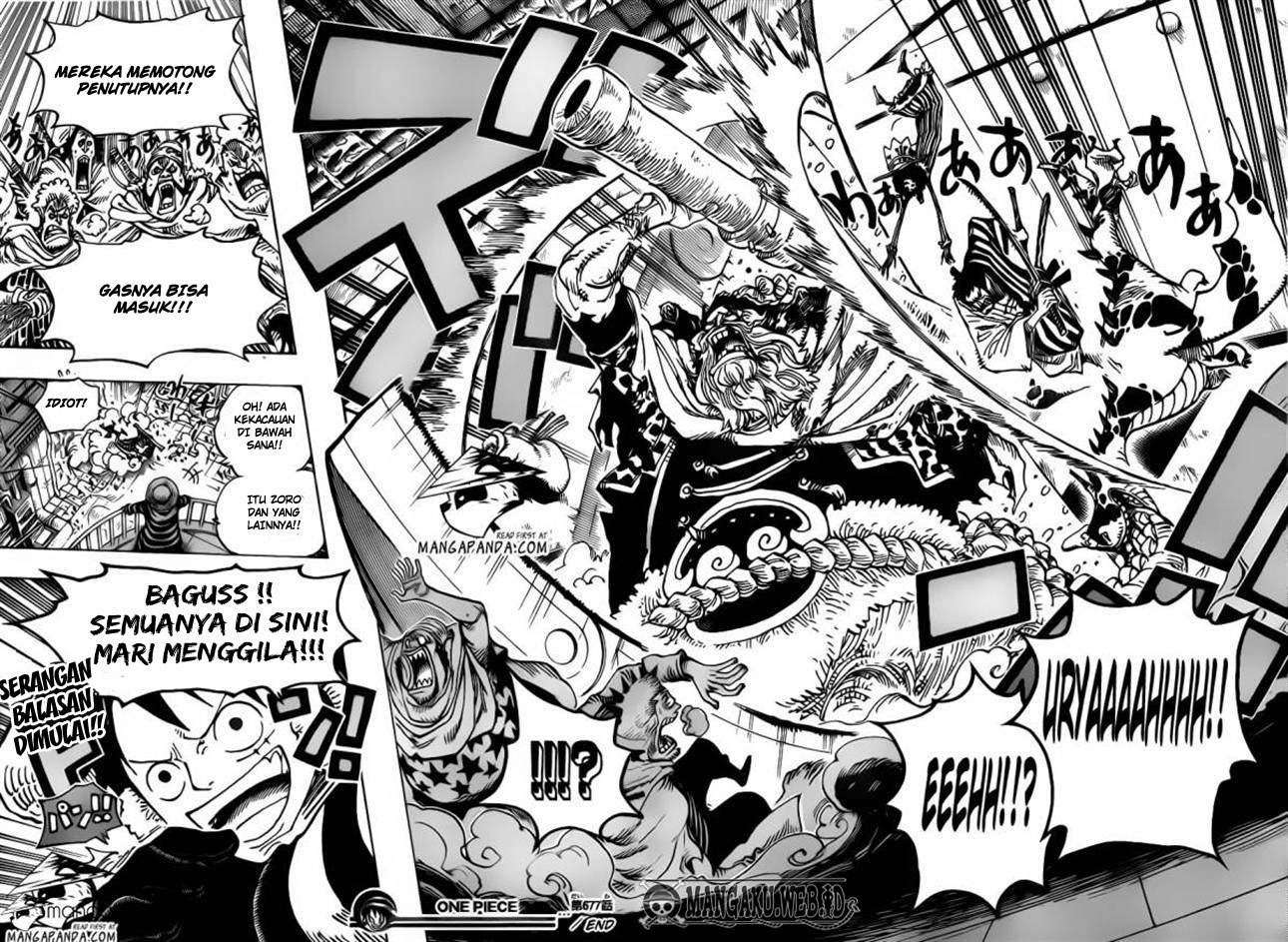 One Piece Chapter 677 page 17