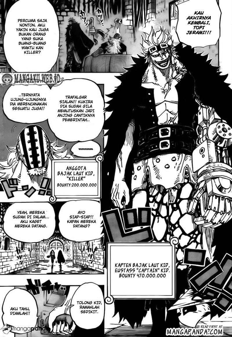 One Piece Chapter 677 page 4