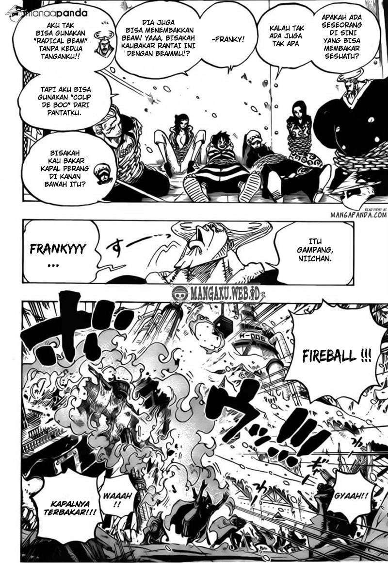 One Piece Chapter 677 page 8