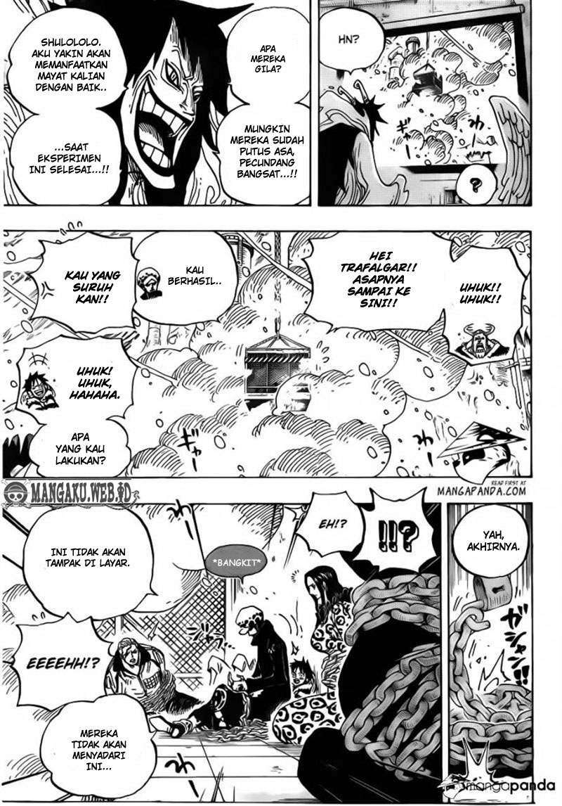 One Piece Chapter 677 page 9