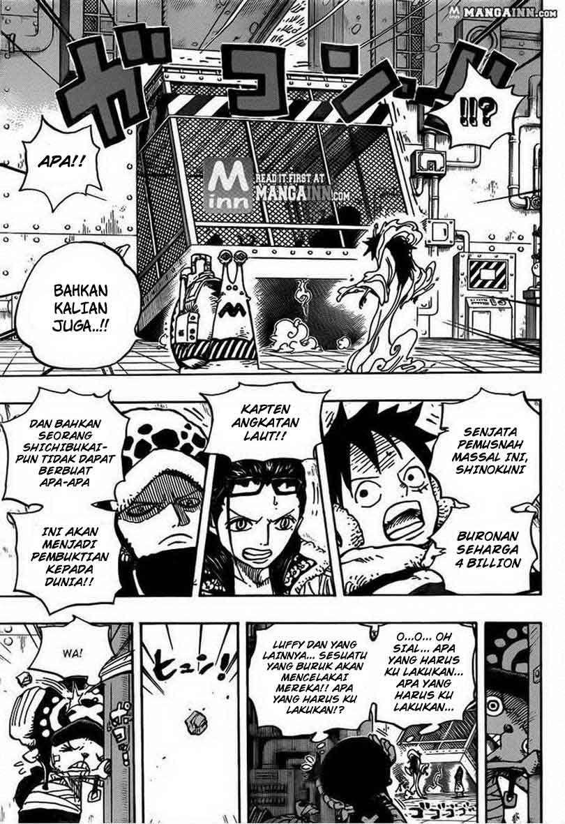 One Piece Chapter 676 page 15