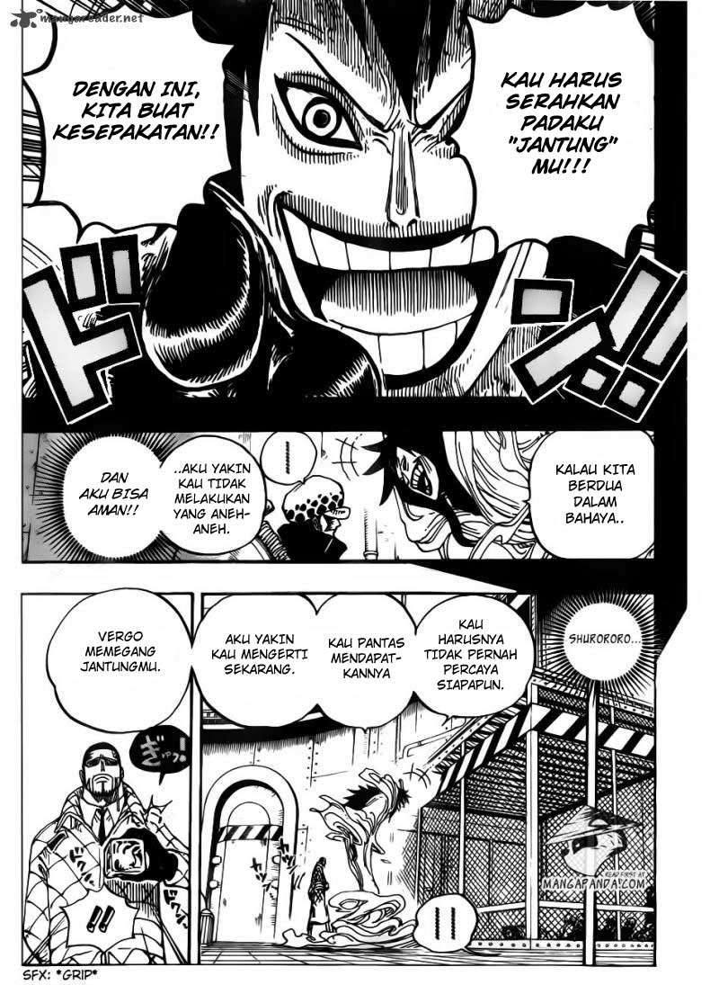 One Piece Chapter 675 page 10
