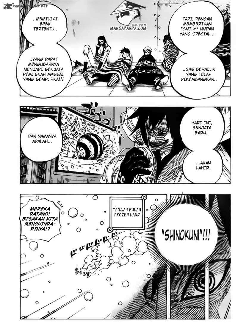 One Piece Chapter 675 page 15