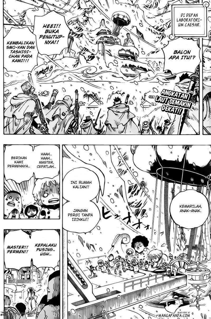 One Piece Chapter 675 page 3