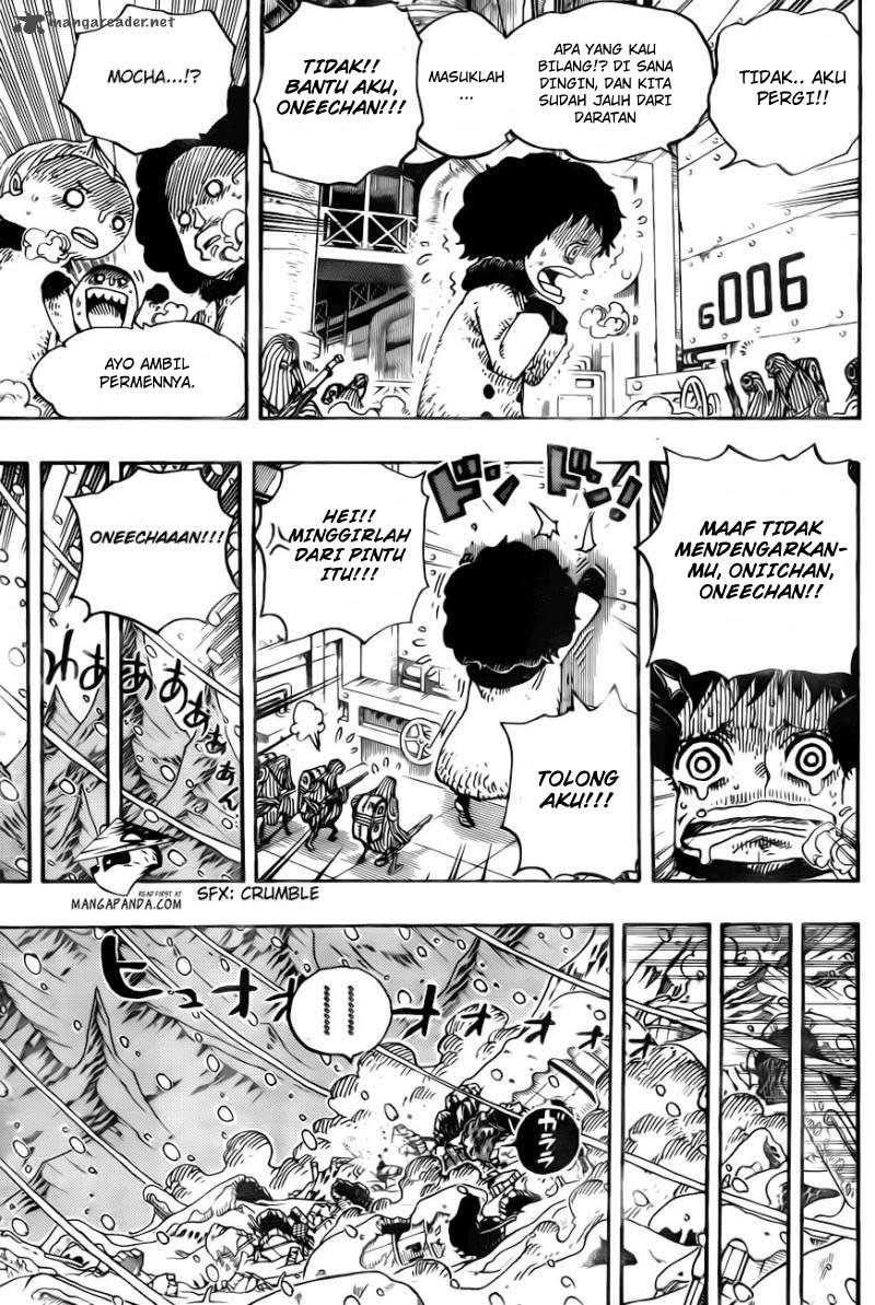 One Piece Chapter 675 page 6