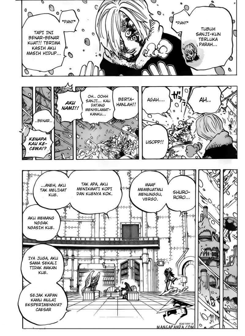 One Piece Chapter 675 page 7
