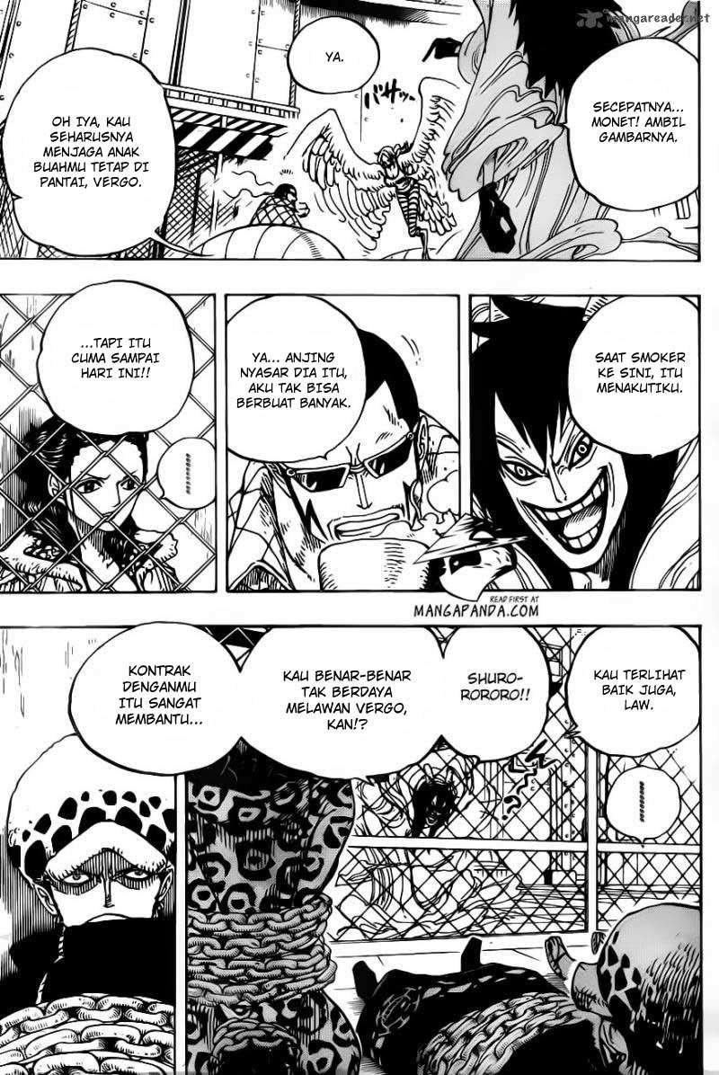 One Piece Chapter 675 page 8