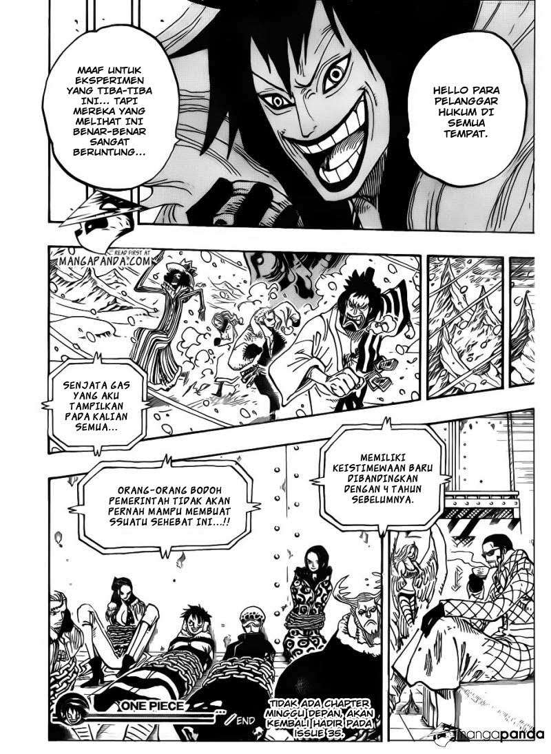 One Piece Chapter 674 page 17