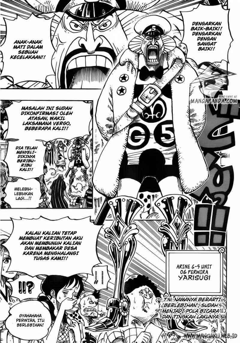 One Piece Chapter 673 page 4