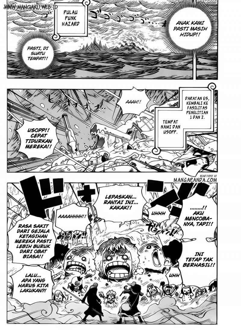 One Piece Chapter 673 page 6