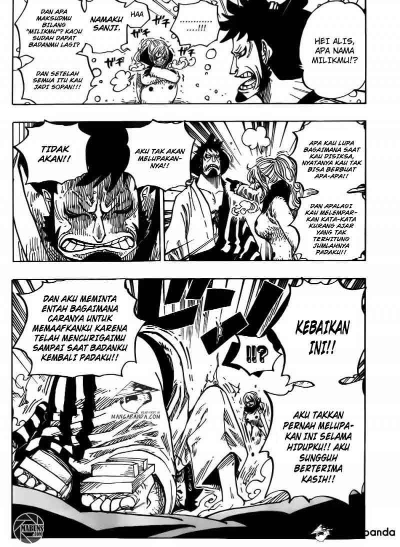 One Piece Chapter 672 page 16