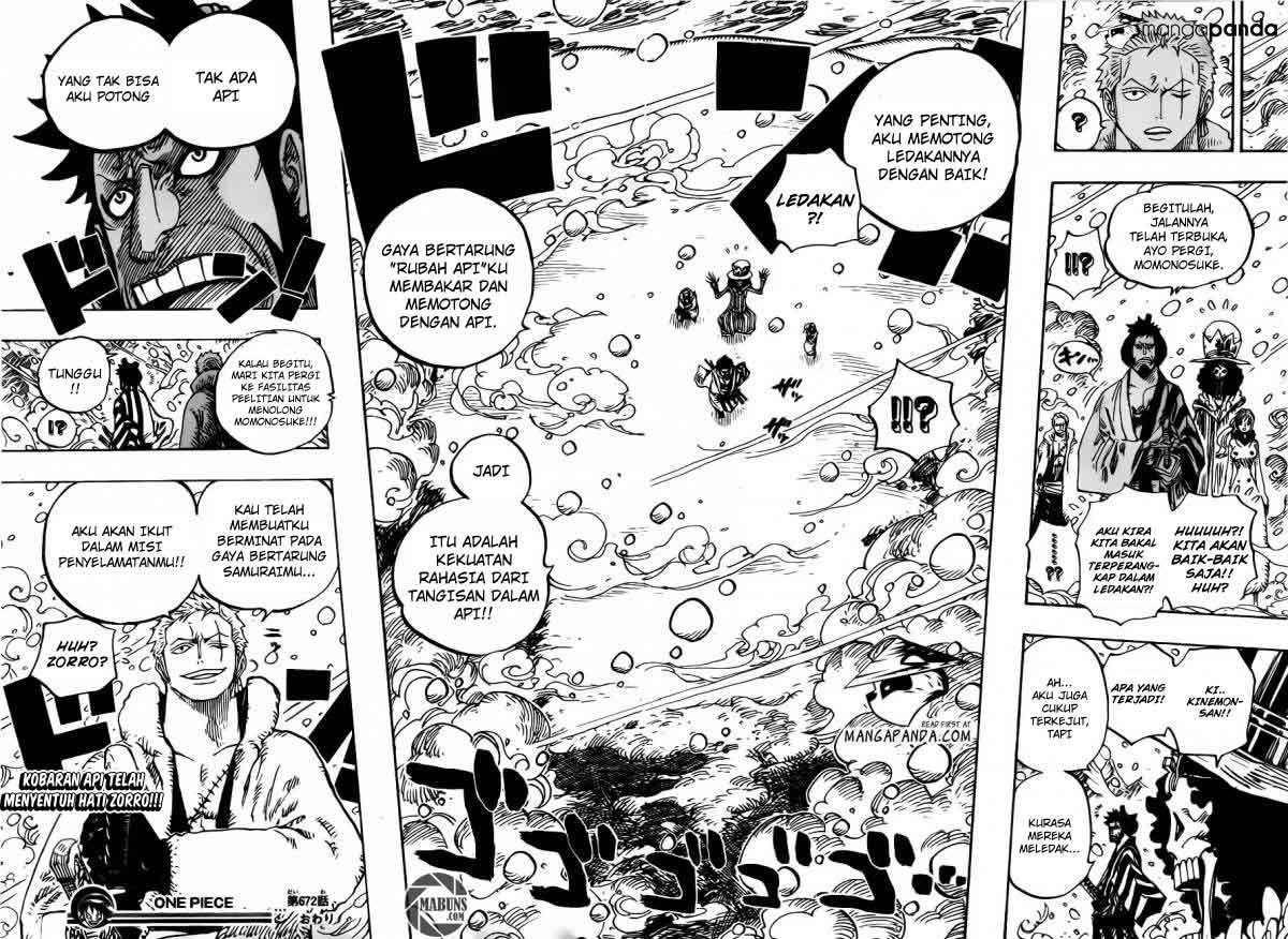 One Piece Chapter 672 page 19