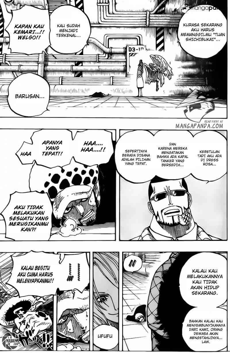 One Piece Chapter 672 page 4