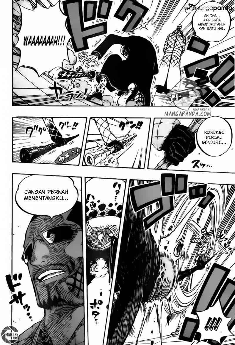One Piece Chapter 672 page 5