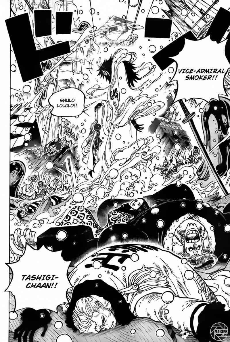 One Piece Chapter 672 page 7