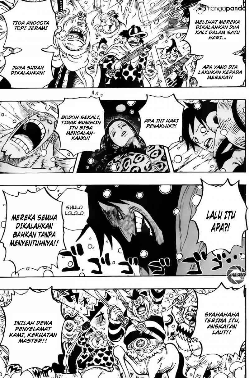 One Piece Chapter 672 page 8