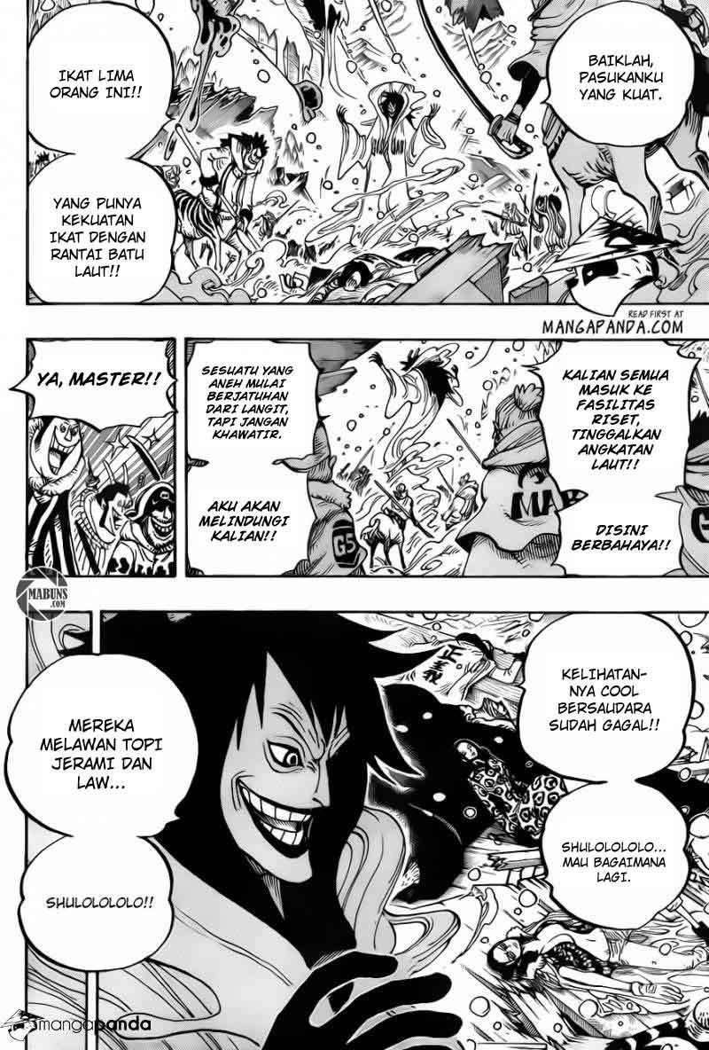 One Piece Chapter 672 page 9