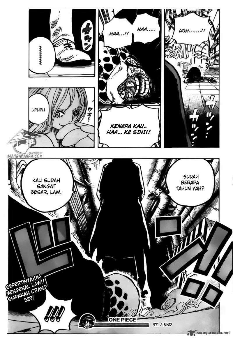 One Piece Chapter 671 page 17