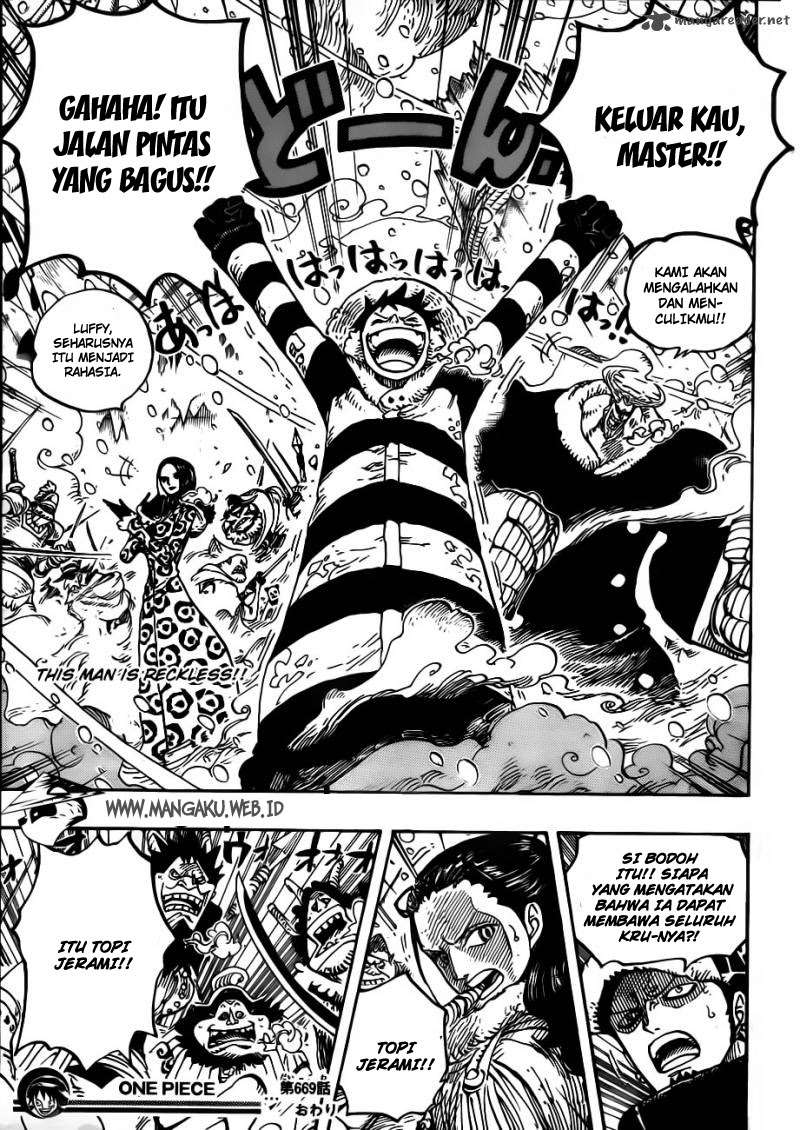 One Piece Chapter 669 page 18