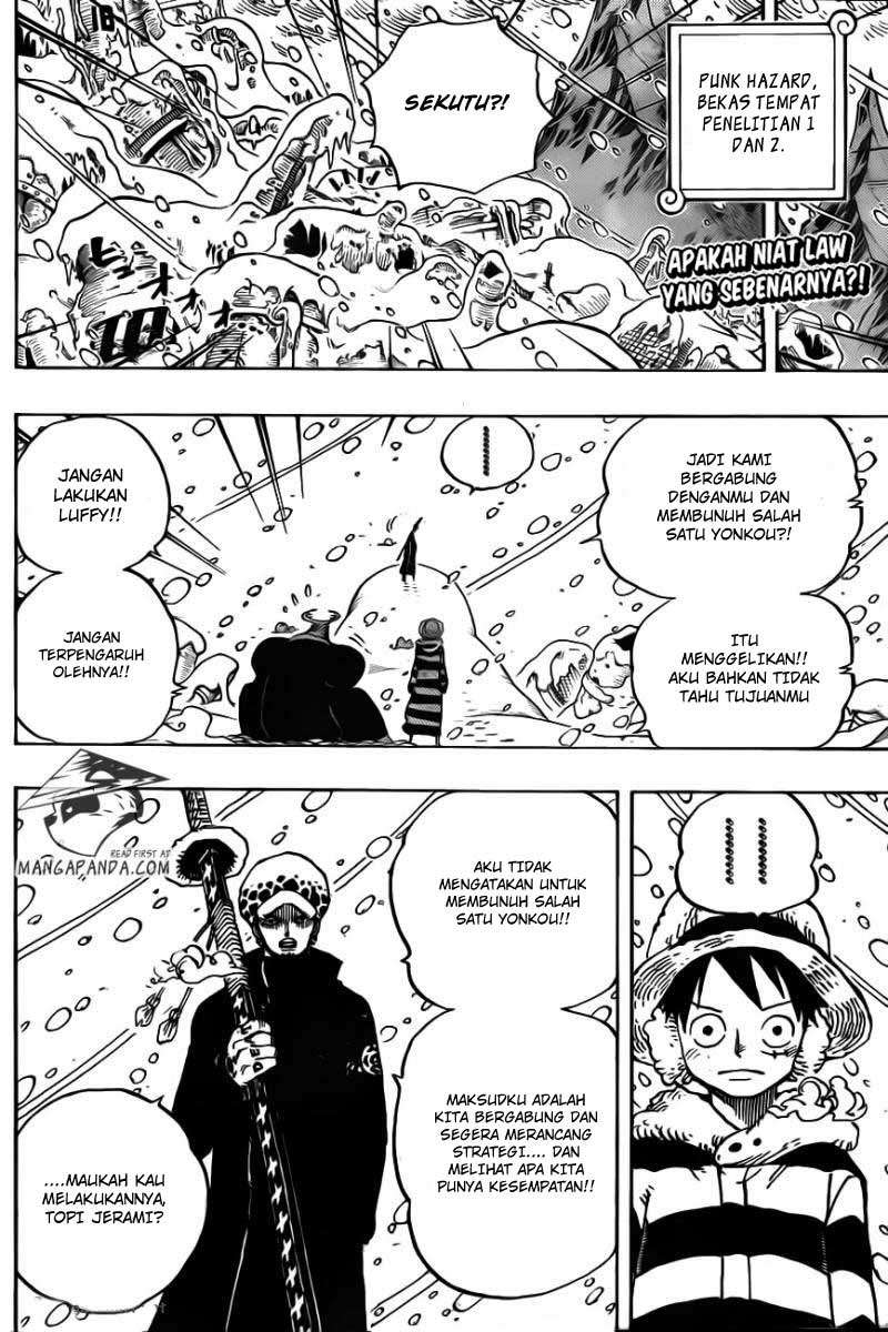 One Piece Chapter 668 page 3