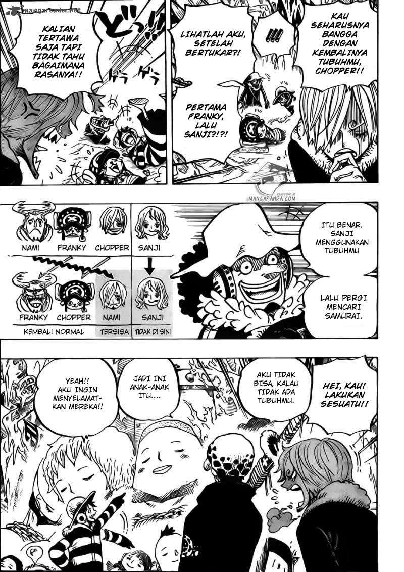 One Piece Chapter 668 page 8