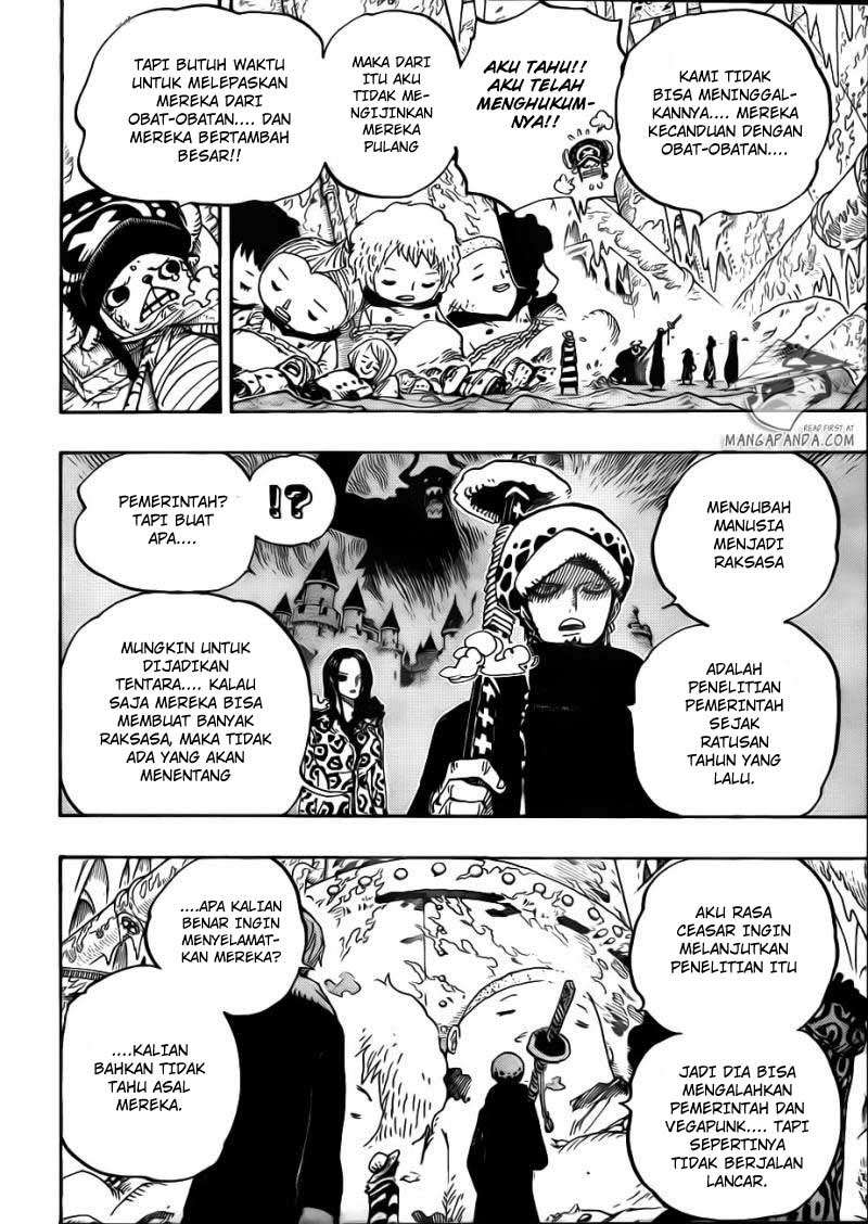 One Piece Chapter 668 page 9
