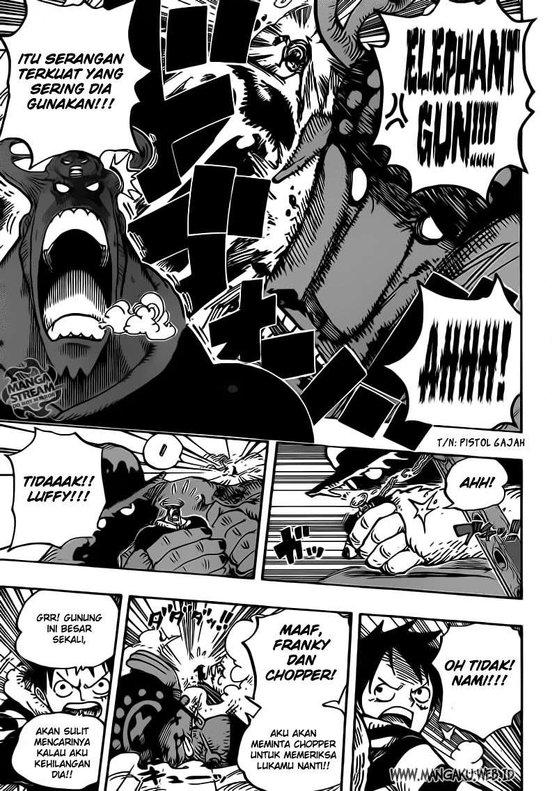 One Piece Chapter 667 page 16