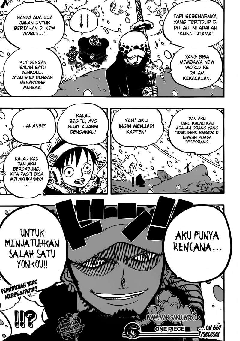 One Piece Chapter 667 page 19
