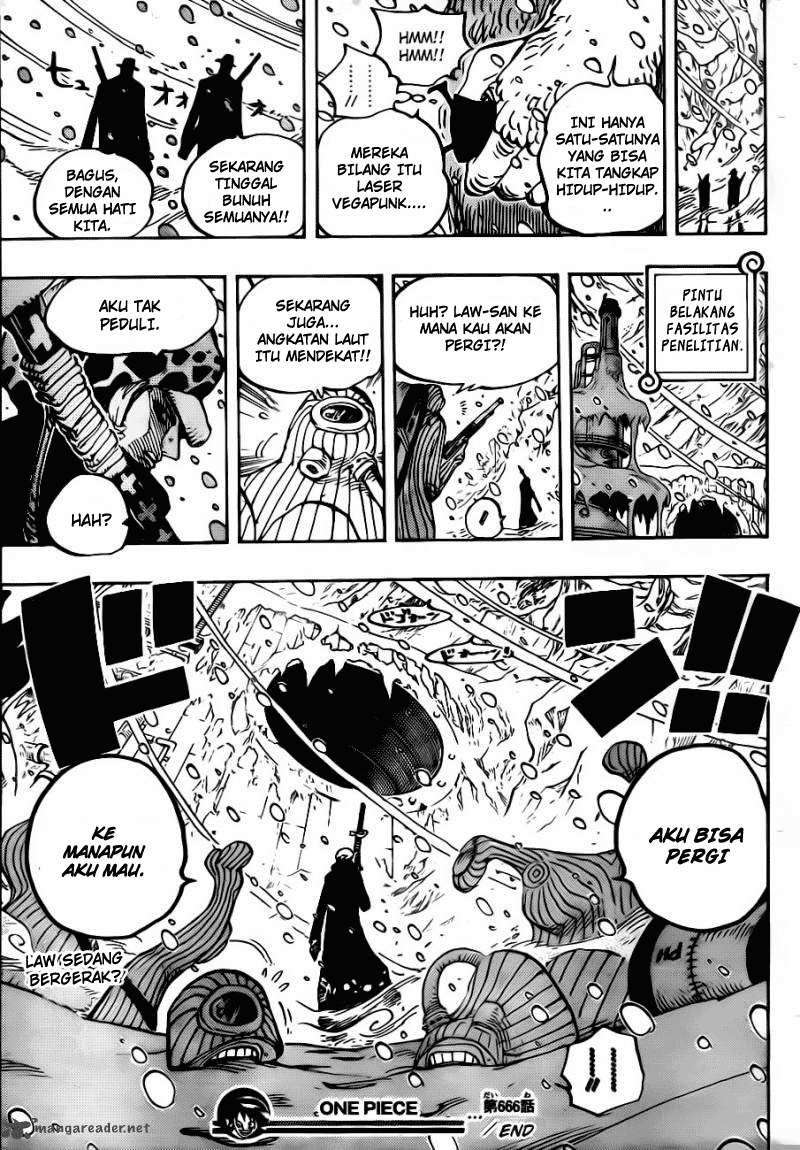 One Piece Chapter 666 page 18