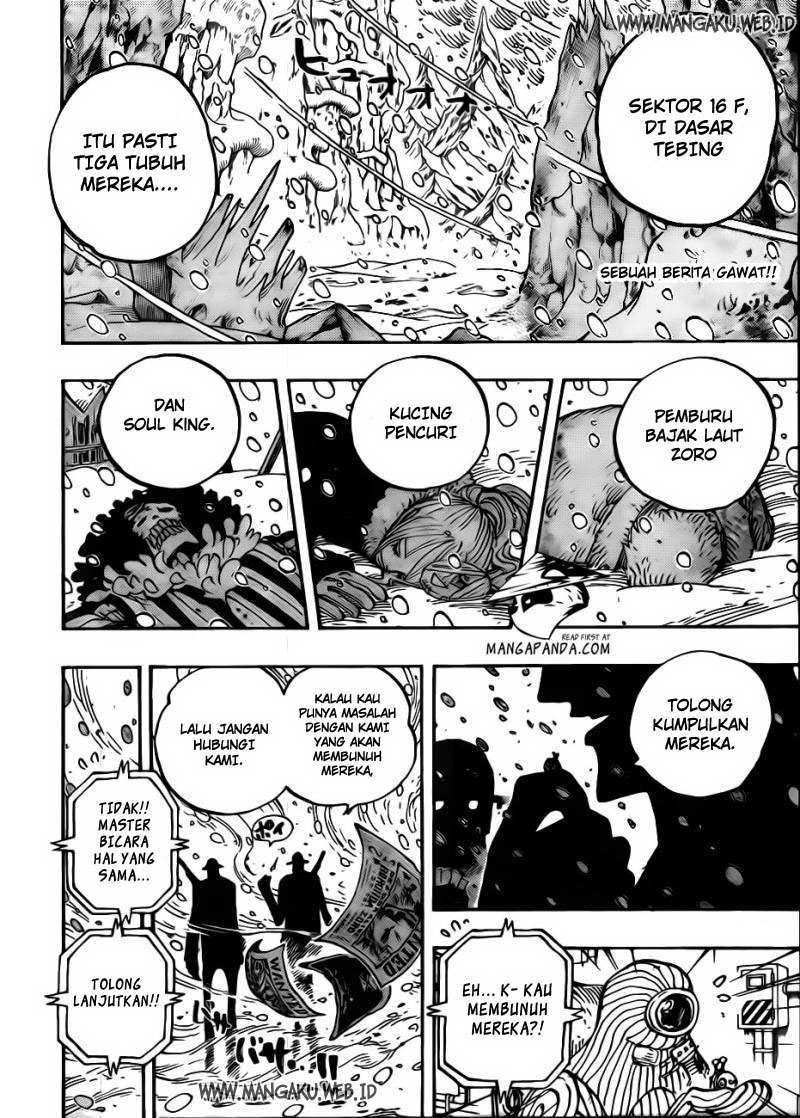 One Piece Chapter 666 page 3