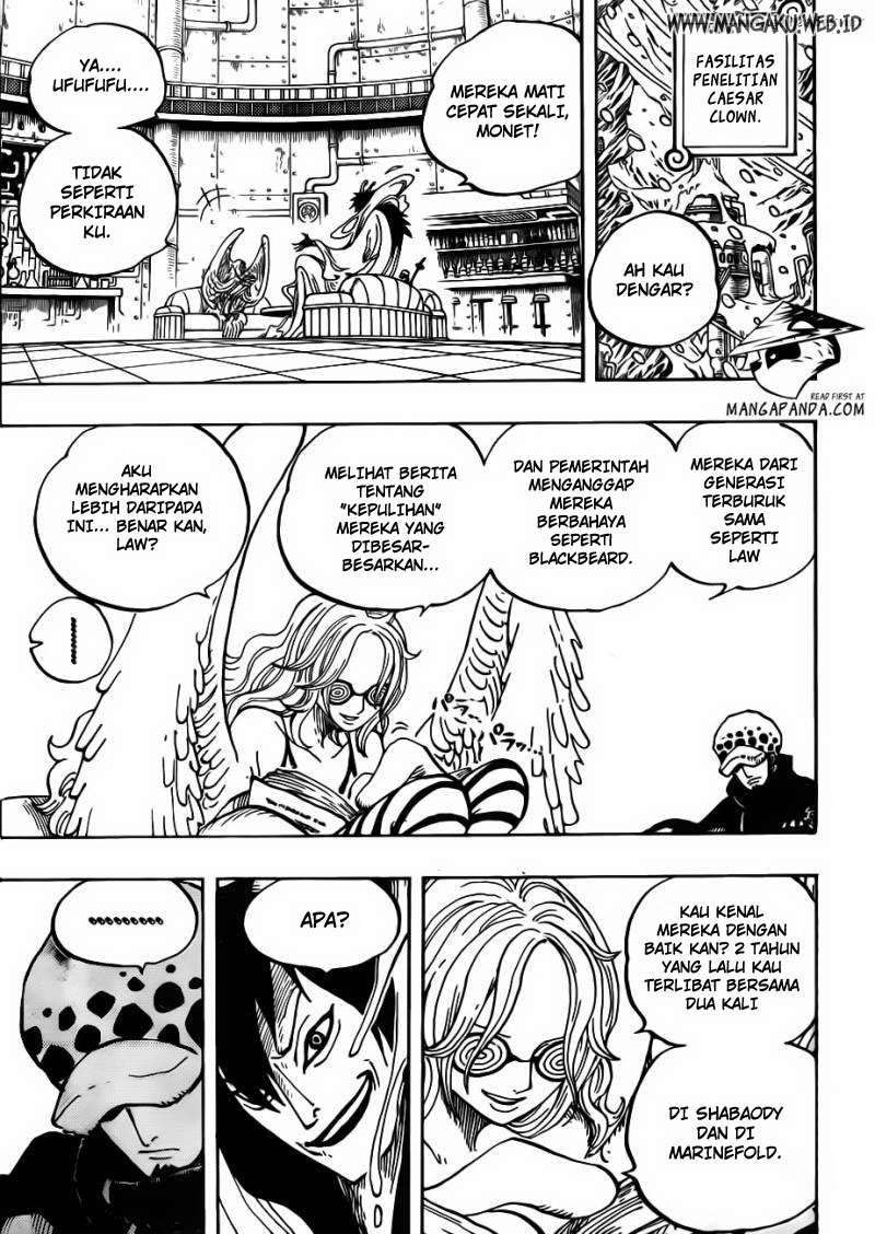 One Piece Chapter 666 page 4