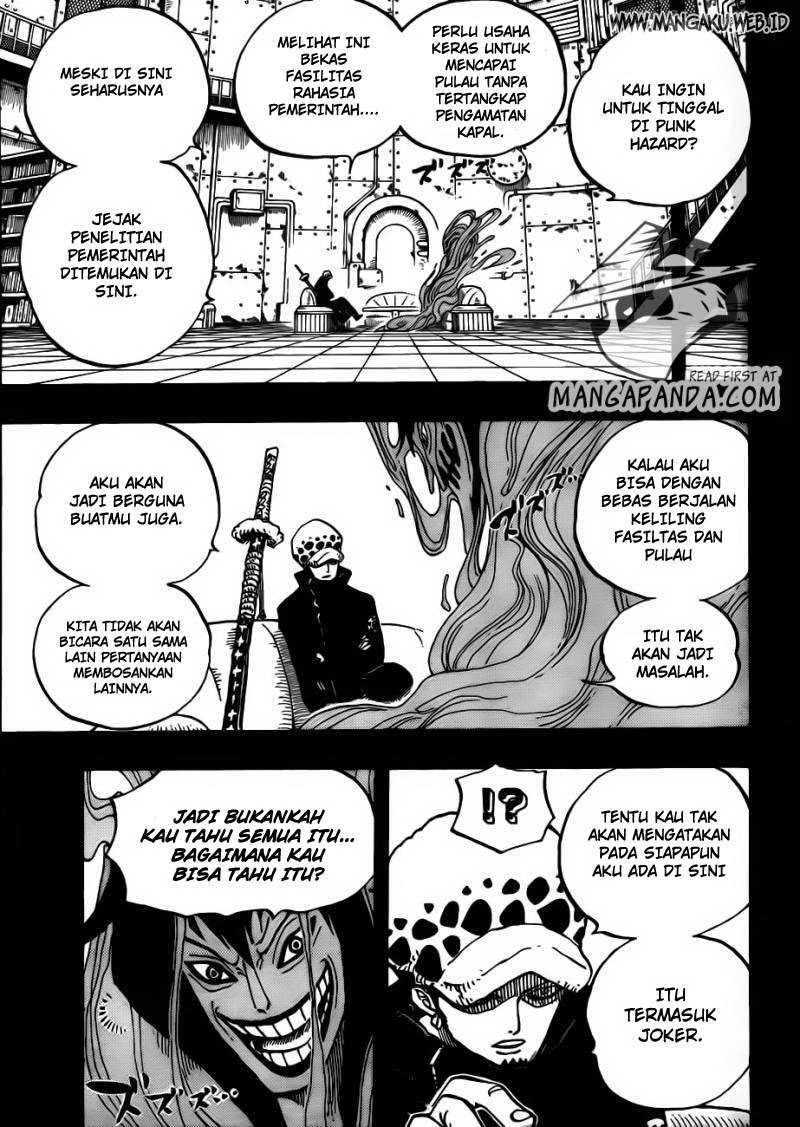 One Piece Chapter 666 page 6