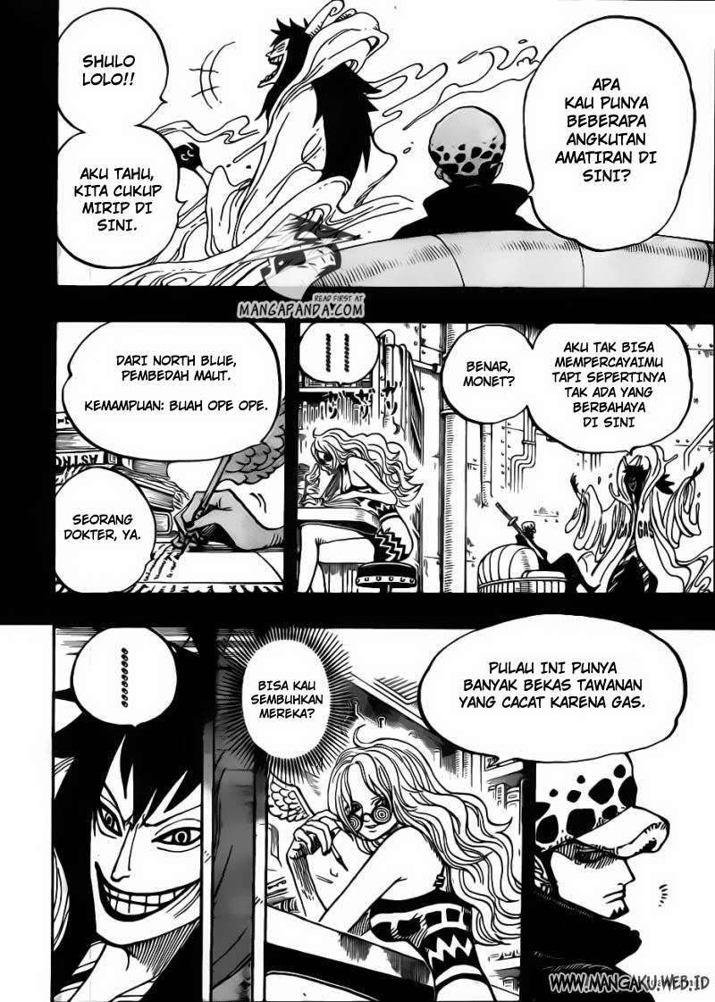 One Piece Chapter 666 page 7