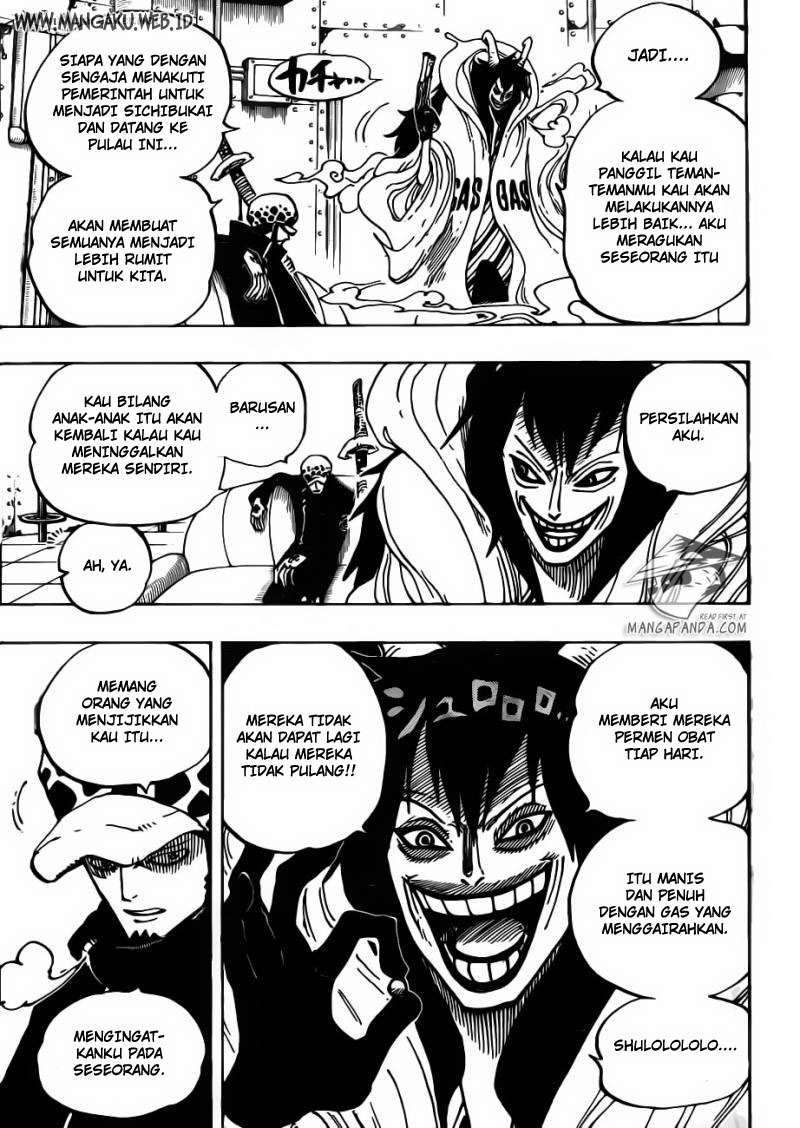 One Piece Chapter 666 page 8