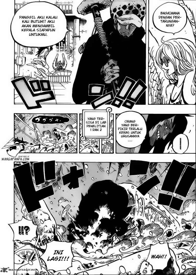 One Piece Chapter 666 page 9