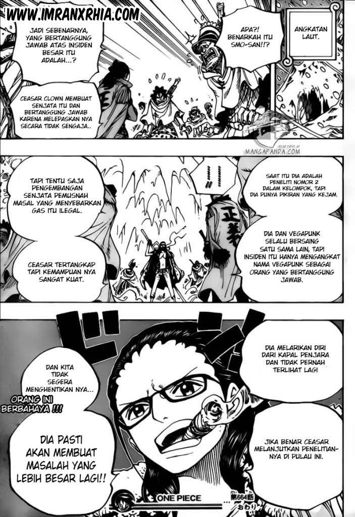 One Piece Chapter 664 page 18