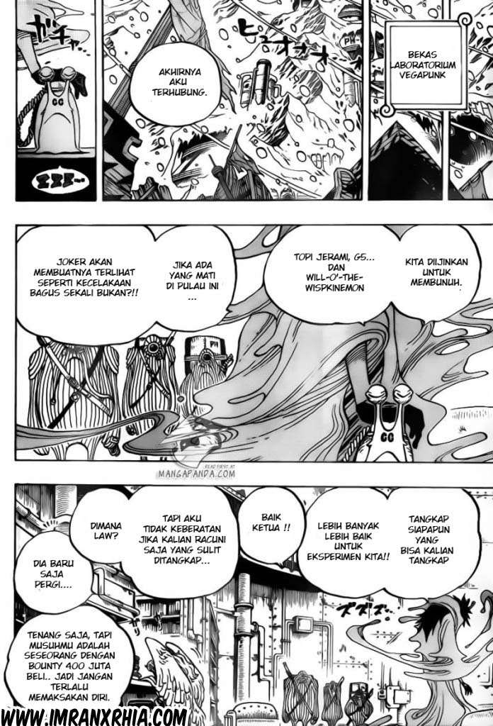 One Piece Chapter 664 page 7