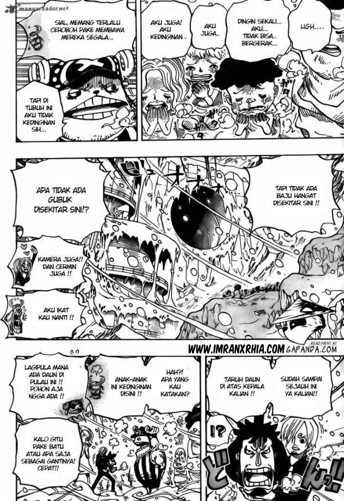 One Piece Chapter 663 page 10