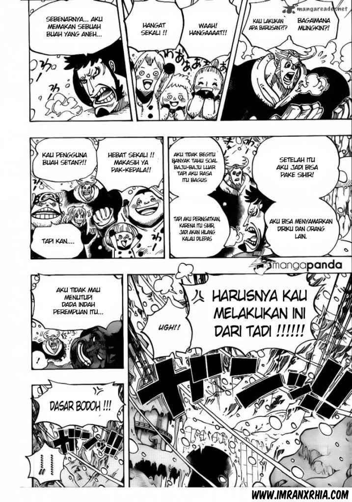 One Piece Chapter 663 page 12