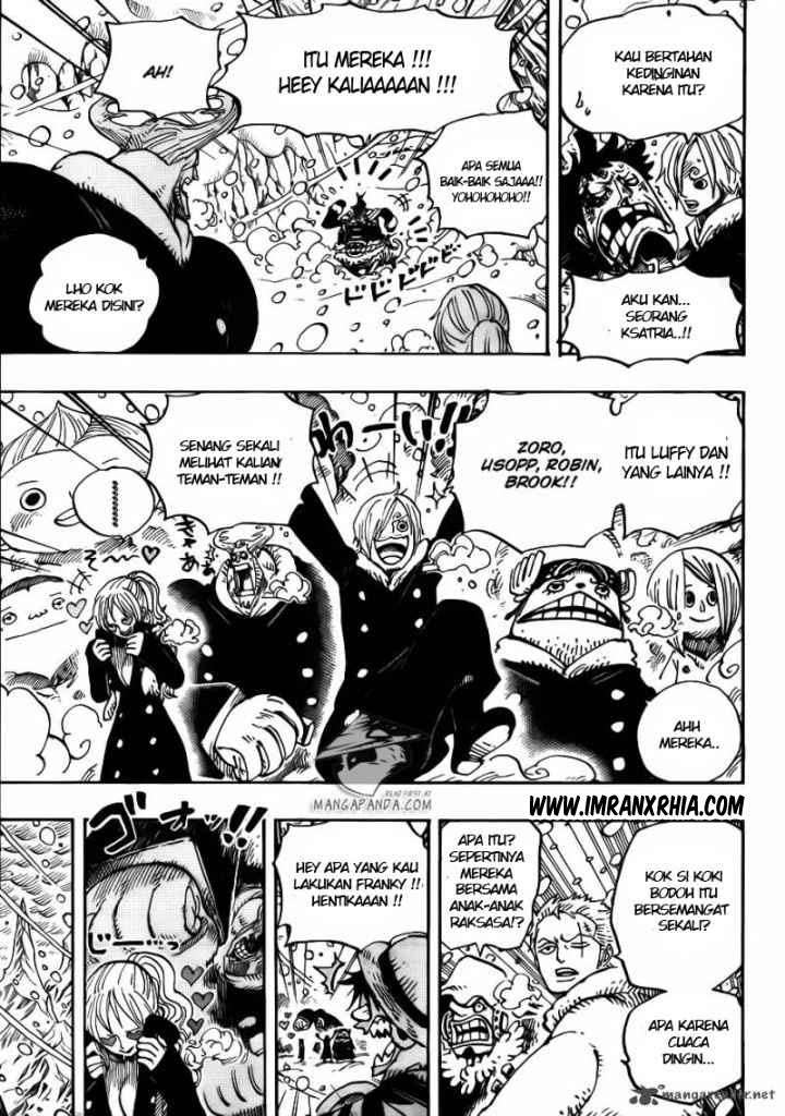 One Piece Chapter 663 page 13