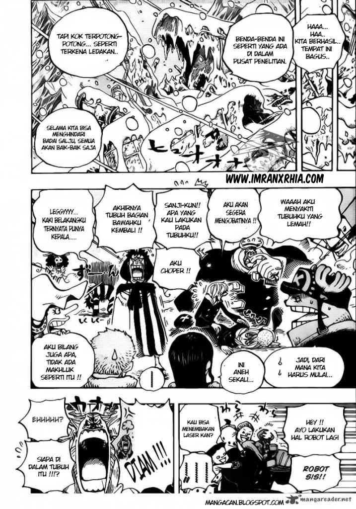 One Piece Chapter 663 page 14