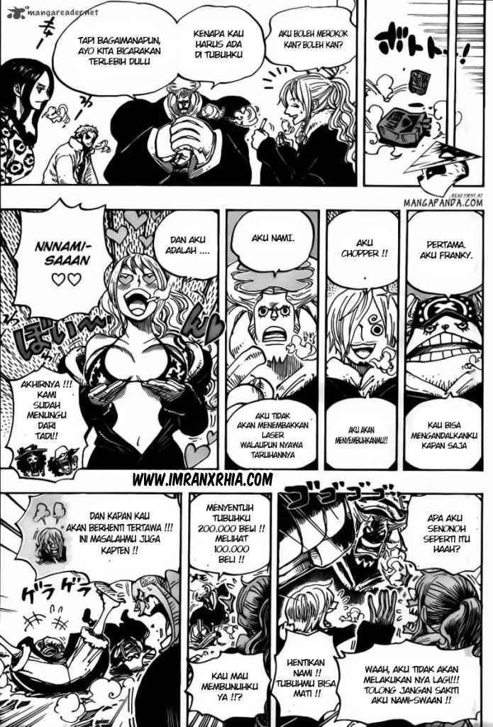 One Piece Chapter 663 page 15