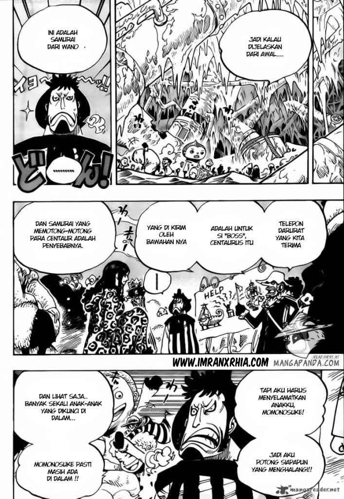 One Piece Chapter 663 page 16