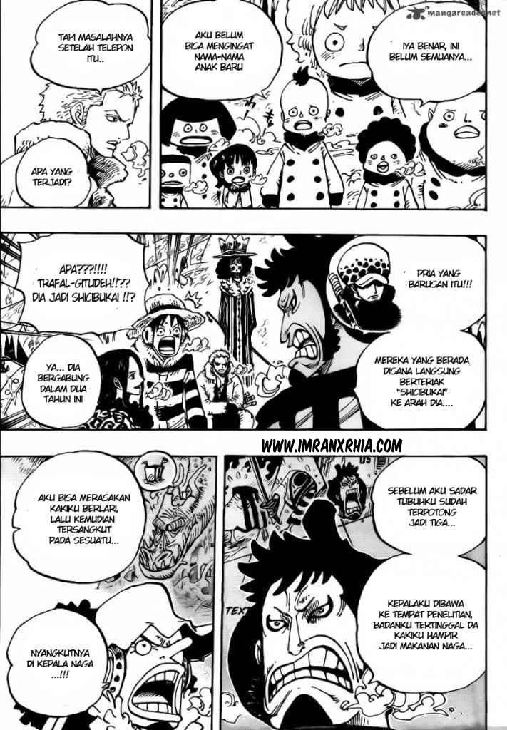 One Piece Chapter 663 page 17