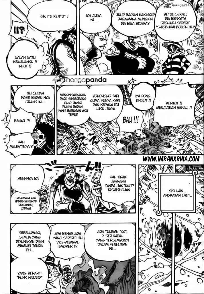 One Piece Chapter 663 page 18