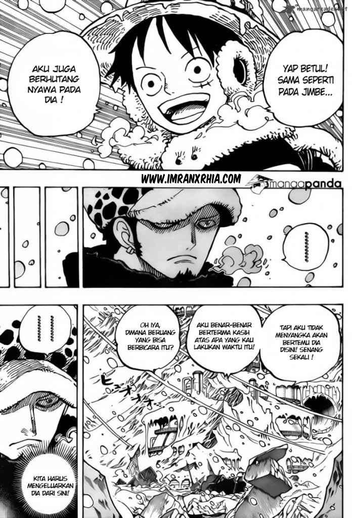 One Piece Chapter 663 page 3