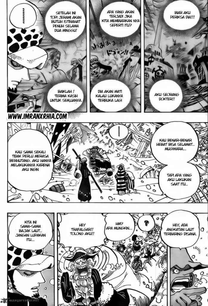 One Piece Chapter 663 page 4
