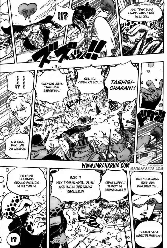 One Piece Chapter 663 page 7